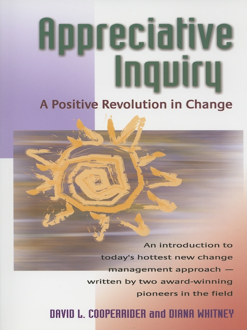 Title details for Appreciative Inquiry by David Cooperrider - Available